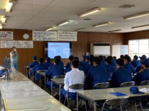 岡山県立水島工業高等学校　工場見学